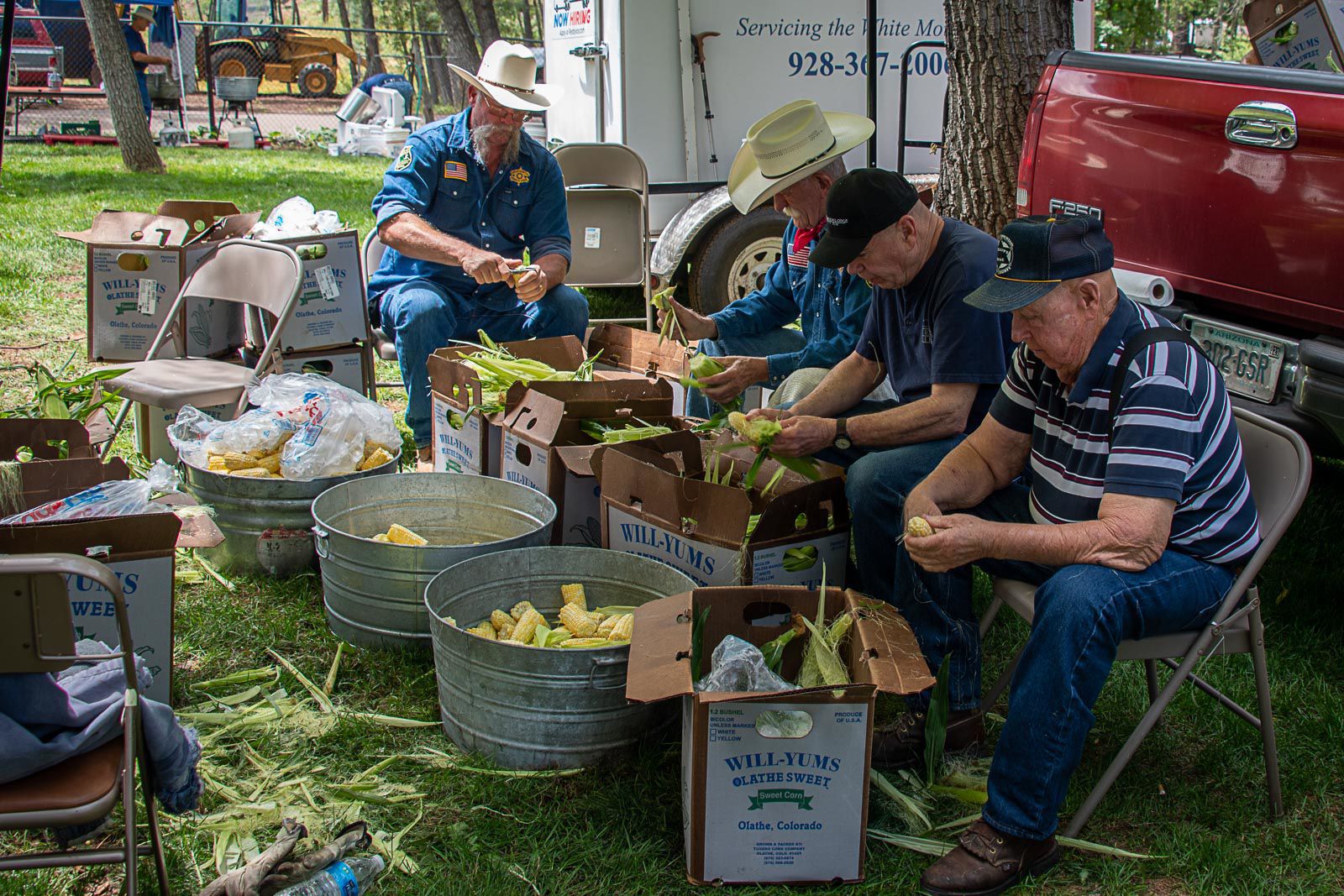2019 WM Sheriff's Posse BBQ-many ears